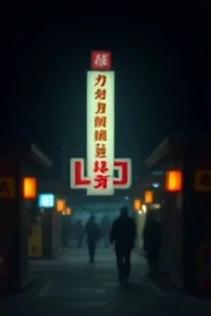 小镇夜班诊所门口那盏彻夜不灭的灯，对应《长夜有灯》的守夜段落